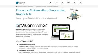 
                            11. enVisionmath2.0 Program | Pearson K-8 Math Curriculum