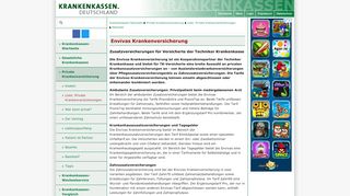 
                            4. Envivas Krankenversicherung - Krankenkassen.de