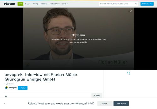 
                            11. envopark- Interview mit Florian Müller Grundgrün Energie GmbH on ...