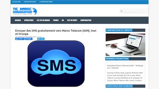 
                            6. Envoyer des SMS gratuitement vers Maroc Telecom (IAM), ...