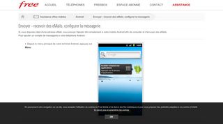 
                            13. Envoyer - recevoir des eMails, configurer la messagerie ... - Free mobile