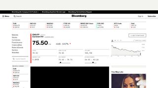 
                            13. ENX:EN Paris Stock Quote - Euronext NV - Bloomberg Markets