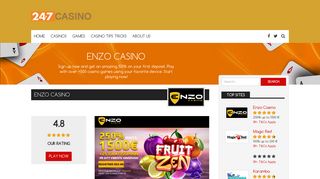 
                            8. Enzo Casino | - 24/7 Casino