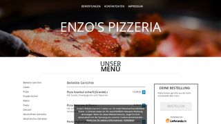 
                            3. Enzo's Pizzeria - - Italienische Pizza, International, Snacks bestellen