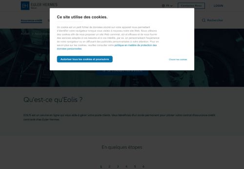 
                            1. EOLIS, portail en ligne d'assurance crédit - Euler Hermes