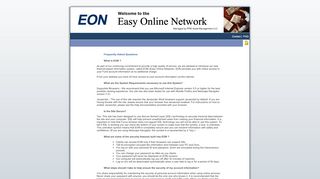 
                            12. EON - FAQ