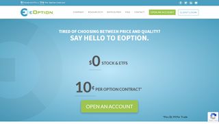 
                            4. eOption | Online Options Brokers | Low Cost Trades