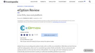 
                            7. eOption Review | Investopedia