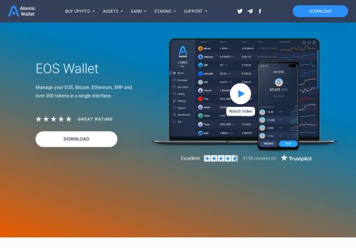 
                            5. EOS Wallet - Atomic Wallet