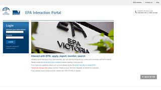 
                            8. EPA Interaction Portal