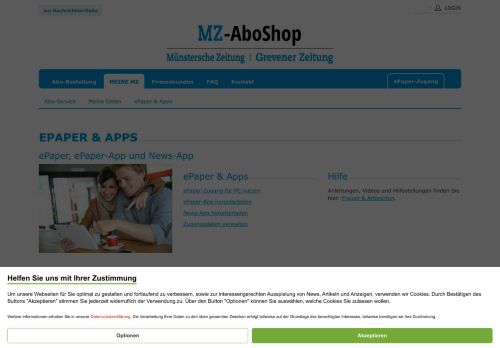 
                            9. ePaper & Apps - MZ-AboShop - Abo-Bestellung