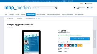 
                            10. ePaper Hygiene & Medizin - mhp Shop - mhp Verlag