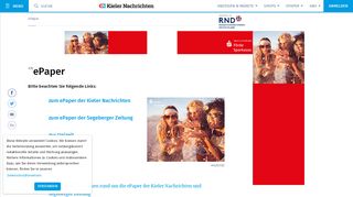 
                            2. ePaper – KN - Kieler Nachrichten