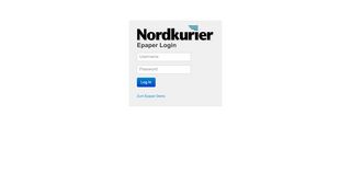 
                            3. Epaper Login - Nordkurier