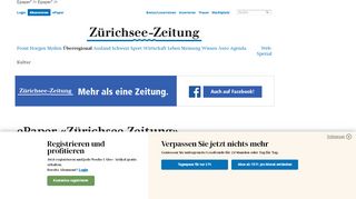 
                            6. ePaper «Zürichsee-Zeitung» - - zsz.ch