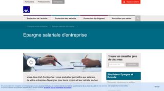 
                            2. Epargne salariale entreprise - Epargne retraite entreprise - AXA ...