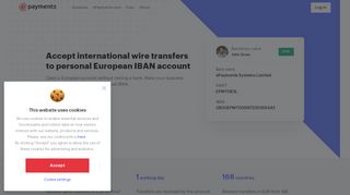 
                            3. ePayments | Personal European IBAN account