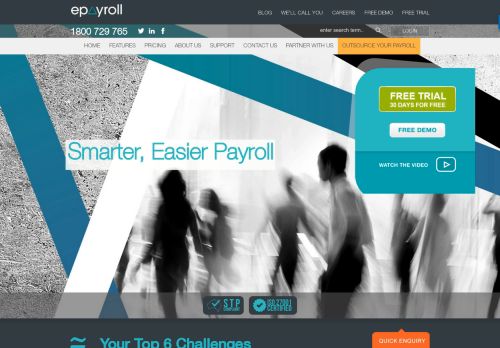 
                            2. ePayroll | Smarter, easier payroll | Start your 30 day free trial now