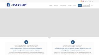 
                            2. epayslip.de – Das digitale Portal für Verdienstabrechnungen