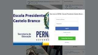 
                            6. EPCB - Escola Presidente Castelo Branco - Facebook