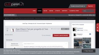 
                            11. Eper-Elearn Fiat per progetto di Tesi - Riparazione e Manutenzione ...