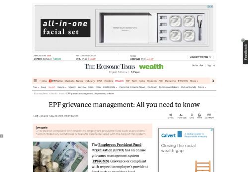 
                            9. EPF grievance management: All you need to know - The Economic ...