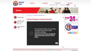 
                            1. EPF - i-Akaun Employer Forgot Password - KWSP