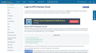 
                            13. EPF Login- How to Login EPFO Member Portal - BankBazaar