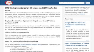 
                            5. EPFO UAN login member portal | EPF balance check | PF transfer ...