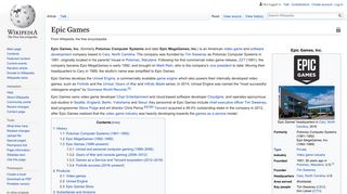 
                            8. Epic Games – Wikipedia