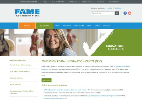 
                            10. EPIC Login - Finance Authority of Maine (FAME)