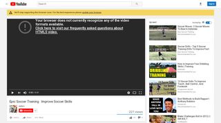 
                            8. Epic Soccer Training : Improve Soccer Skills - YouTube