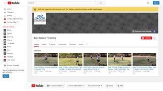 
                            6. Epic Soccer Training - YouTube