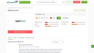 
                            2. EPICBUX.COM - Reviews | online | Ratings | Free - MouthShut.com