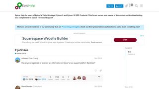
                            7. EpicCare - E9 - Epicor Help Forum