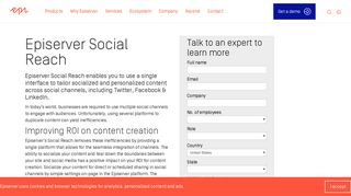 
                            4. Episerver Social Reach - Episerver