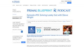 
                            9. Episode #19: Solving Leaky Gut with Steve Wright | Primal Blueprint ...