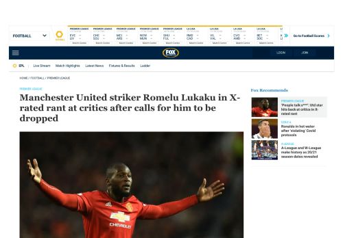 
                            8. EPL news: Romelu Lukaku Snapchat, Manchester United, Jose ...