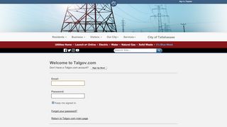 
                            11. ePlus Online Login | Your Own Utilities - Talgov.com