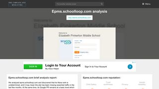 
                            8. Epms School Loop. School Loop: Participating Schools