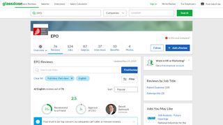 
                            12. EPO Reviews | Glassdoor