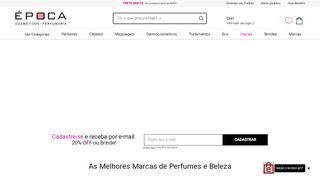 
                            12. Época Cosméticos Perfumaria | Beleza com Frete Grátis em até 10x!