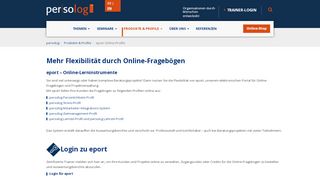 
                            3. eport Online-Profile - Persolog