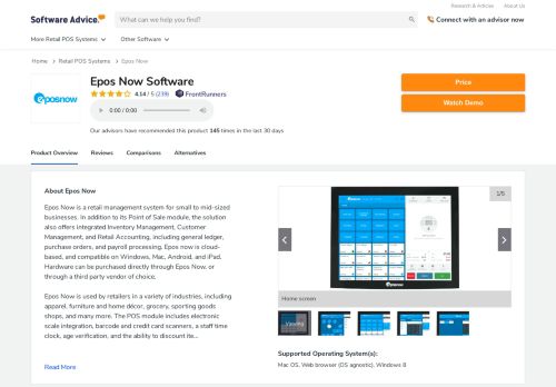 
                            5. Epos Now Software - 2019 Reviews, Pricing & Demo