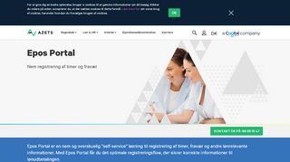 
                            1. Epos Portal - Nem registrering af timer og fravær - Azets