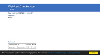 
                            11. ePRO - WebRankChecker.com