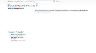 
                            9. Eproc.maybank.com.my Error Analysis (By Tools)