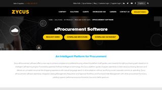 
                            10. eProcurement Solutions, eProcurement Software - Zycus
