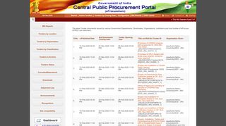 
                            3. eProcurement System Government of India - Eprocure.gov.in