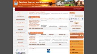 
                            1. eProcurement System Government of Jammu And Kashmir